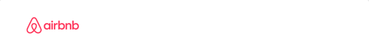 The Airbnb email header with its logo